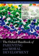 Book cover of the oxford handbook of parenting and moral development
