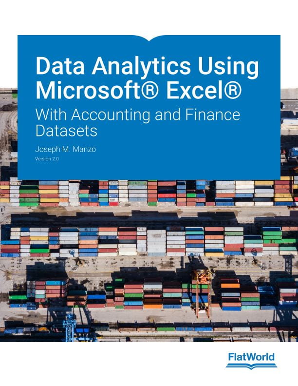 Book cover of Data Analytics Using Microsoft Excel
