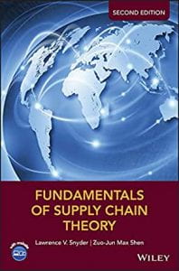 Book cover of Fundamentals of Supply Chain Theory
