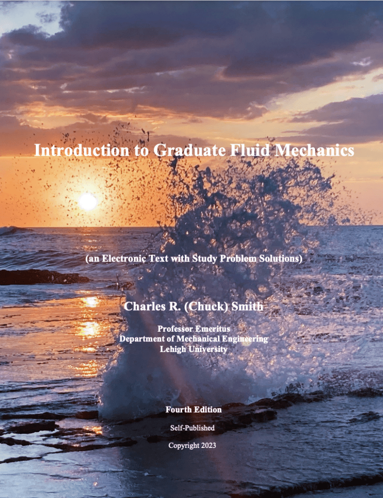 Charles Smith – Introduction to Graduate Fluid Mechanics