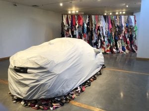 Karyn Olivier, Car Cover and Export Shoes, 2018