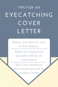 Tips for an Eyecatching Cover Letter
