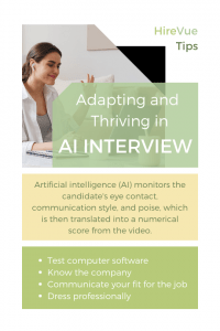 Adapting and Thriving in AI Interview