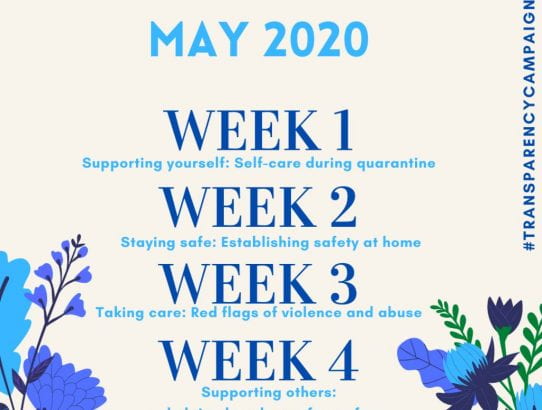 May 2020: Support during COVID-19