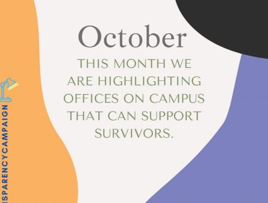October 2020: On-Campus Supports